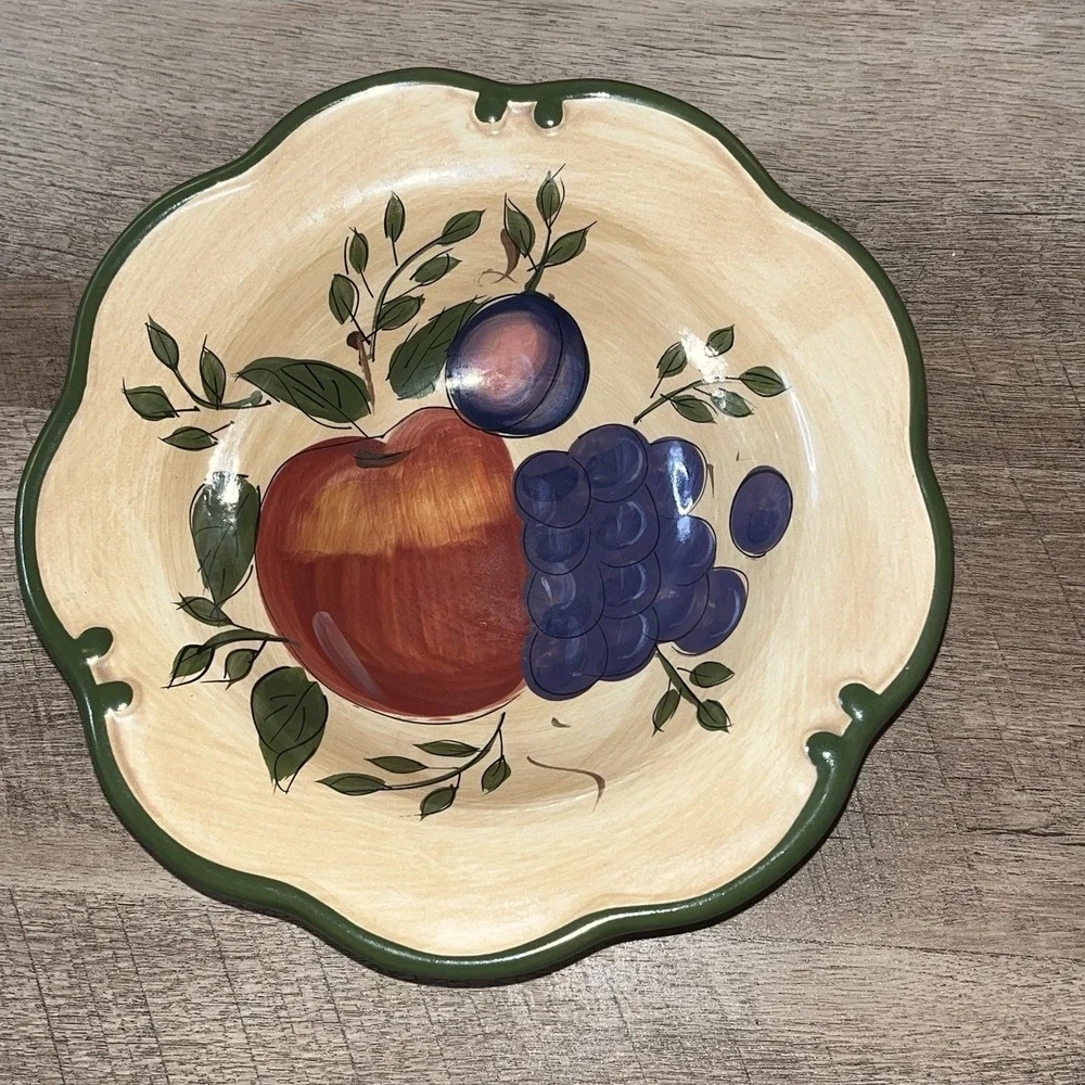 Home Trends Discontinued Granada 3 Piece Set, Large Plate Bowl & Mug